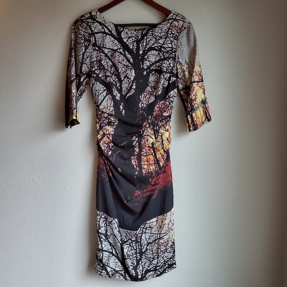 Tracy Reese Winterlandscape Dress size 6 NWT